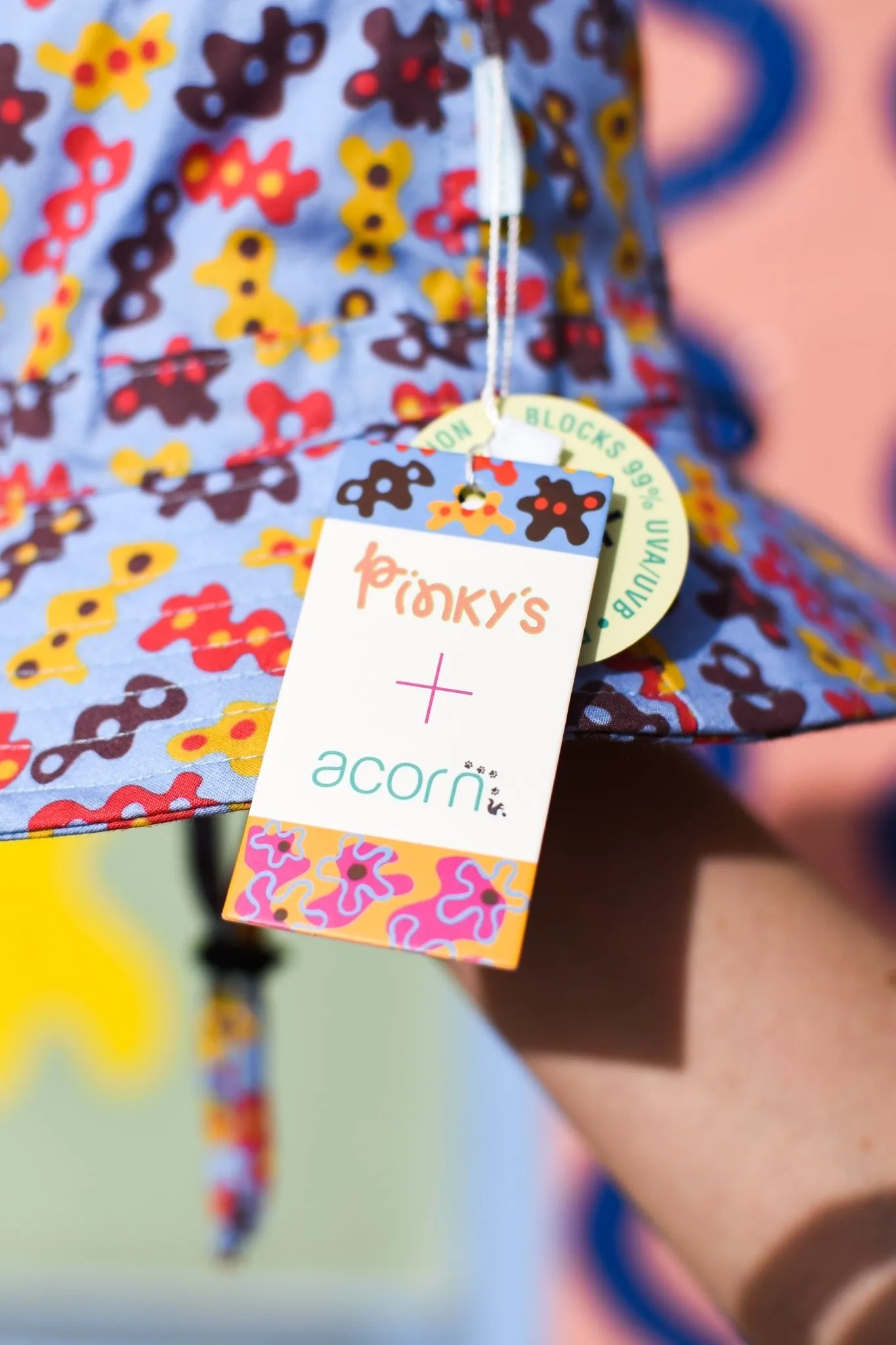 Pinky's x Acorn Splodge Broad Wide Bucket Hat