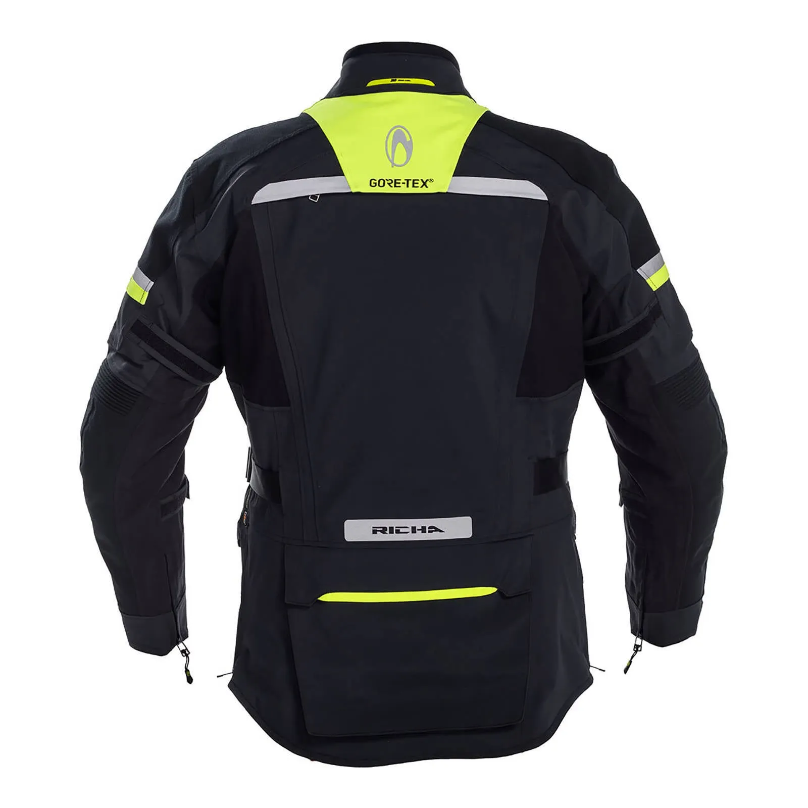 Richa Atlantic Gore-Tex Jacket - Black / Yellow