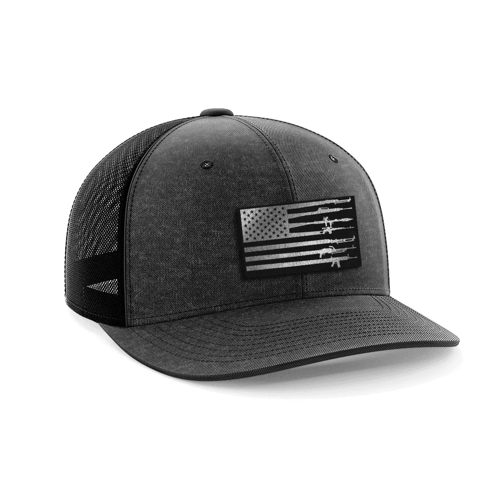 Rifle Flag Patch Hat