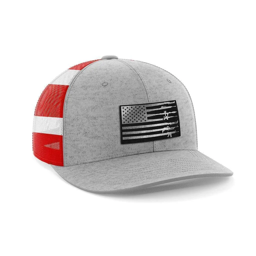 Rifle Flag Patch Hat