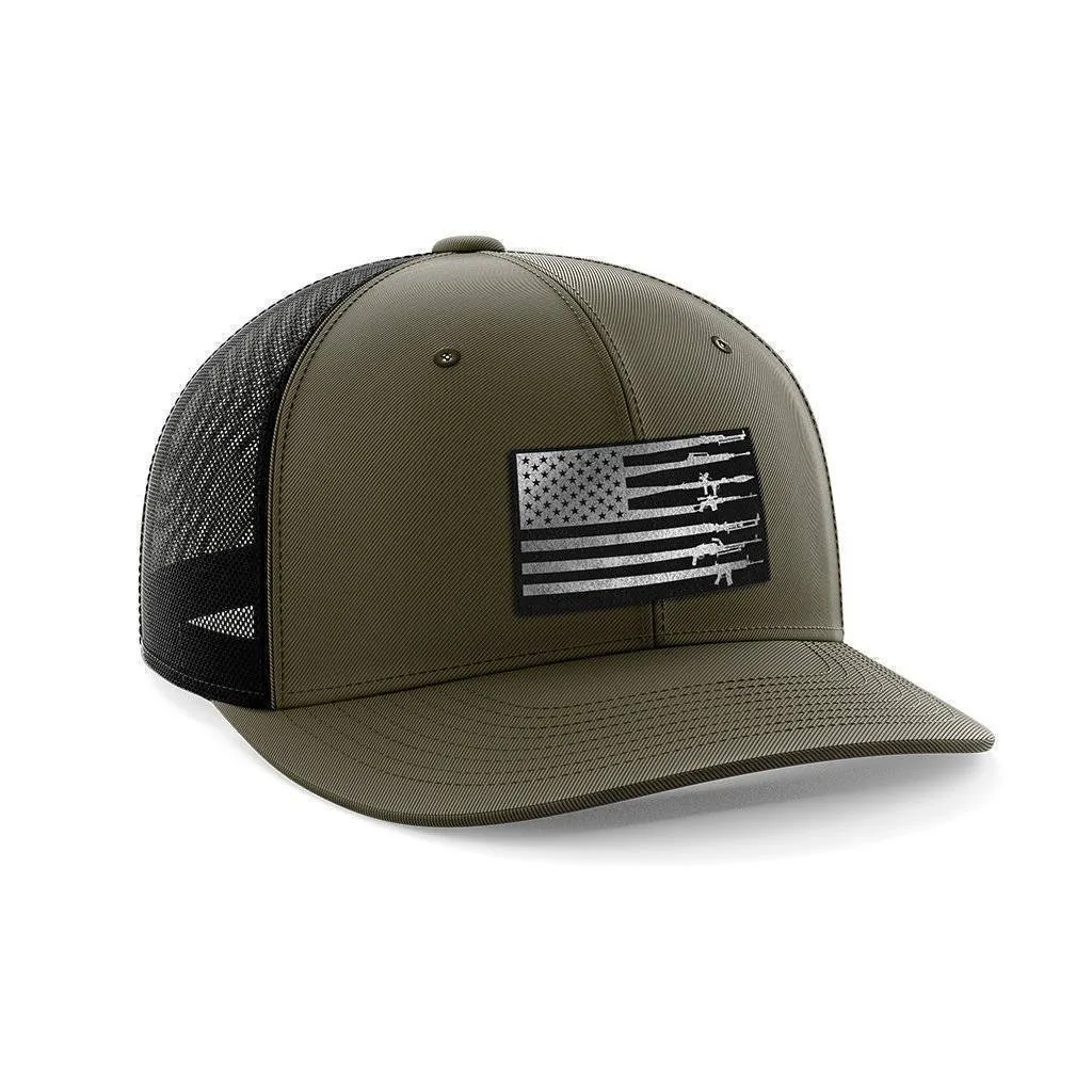Rifle Flag Patch Hat