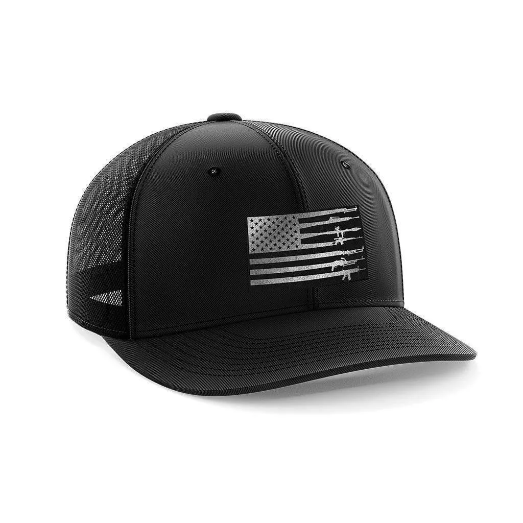 Rifle Flag Patch Hat