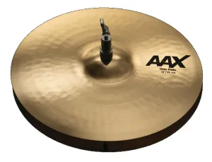SABIAN 21401XCB 14" AAX Thin Hi Hat Cymbals Brilliant Finish Made In Canada