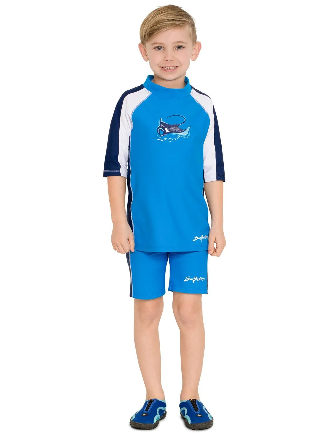 Short Sleeve Rash Guard - Dusk Blue