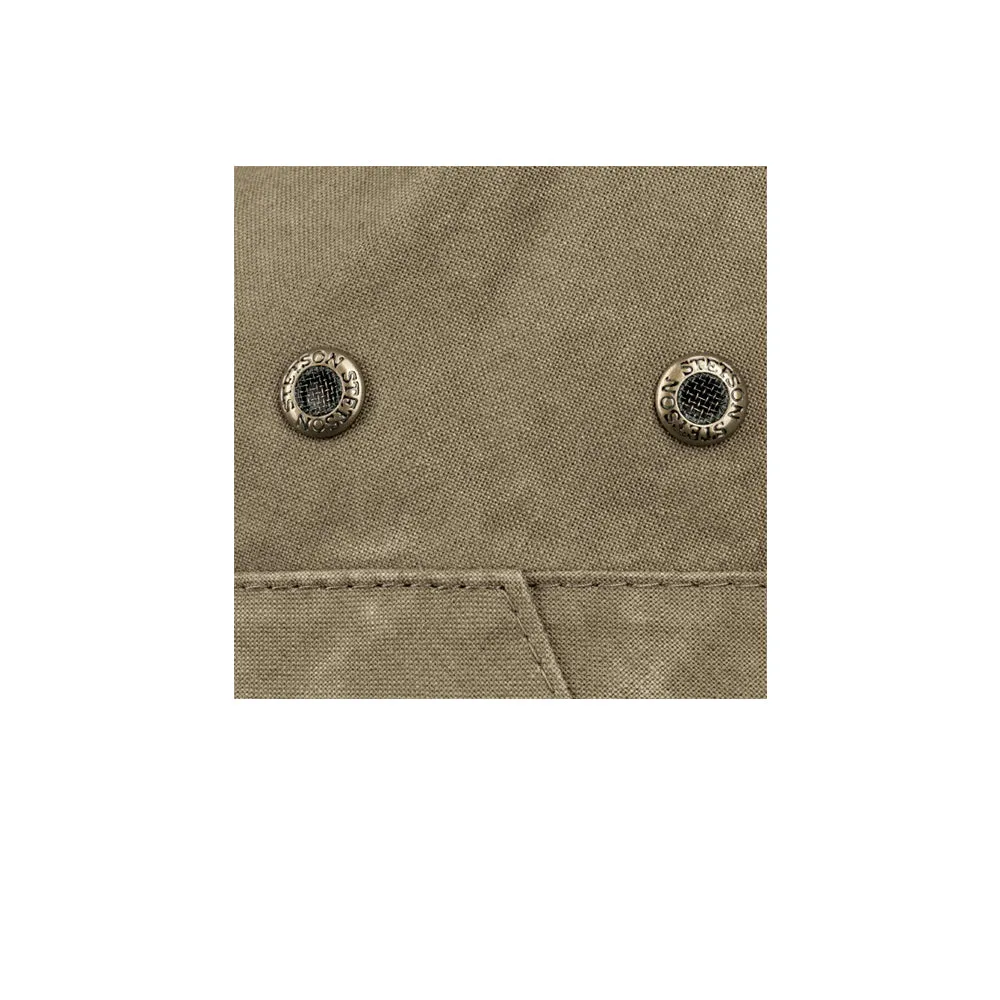 Stetson - Traveller Hat Delave Organic Cotton - Fedora - Khaki