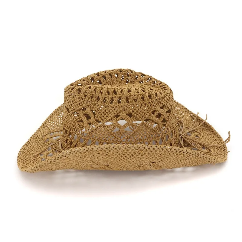 Straw Woven Cowboy Hat