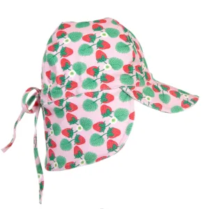 Strawberry Flap Hat