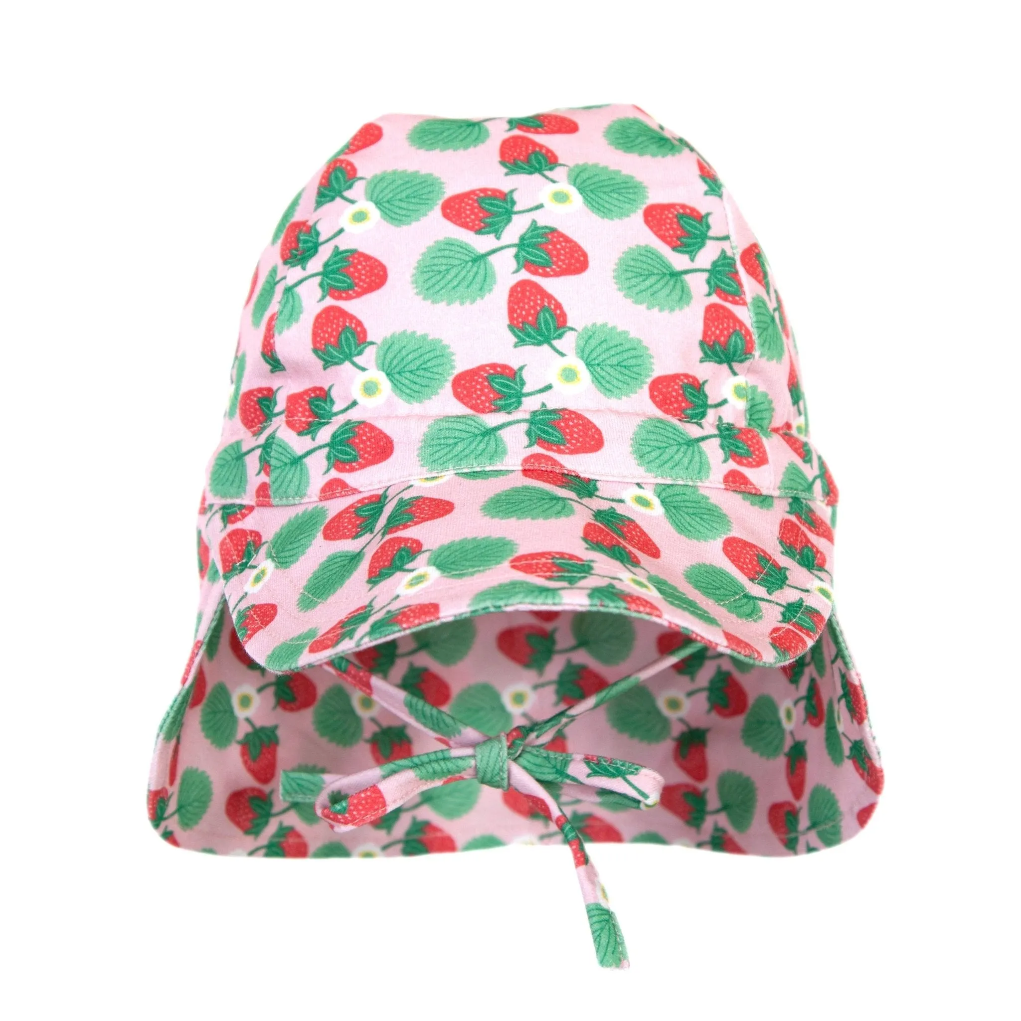 Strawberry Flap Hat