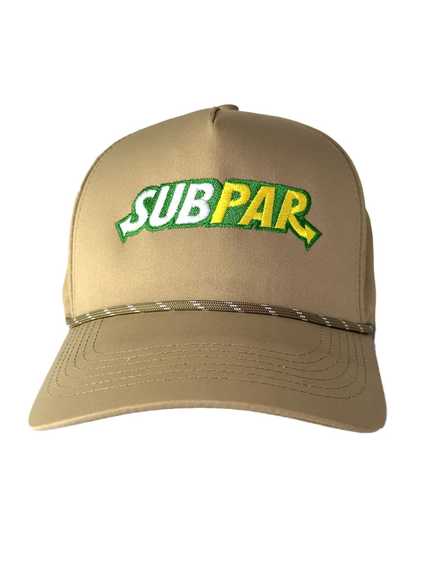 SubPar - Performance 5-Panel Rope Hat