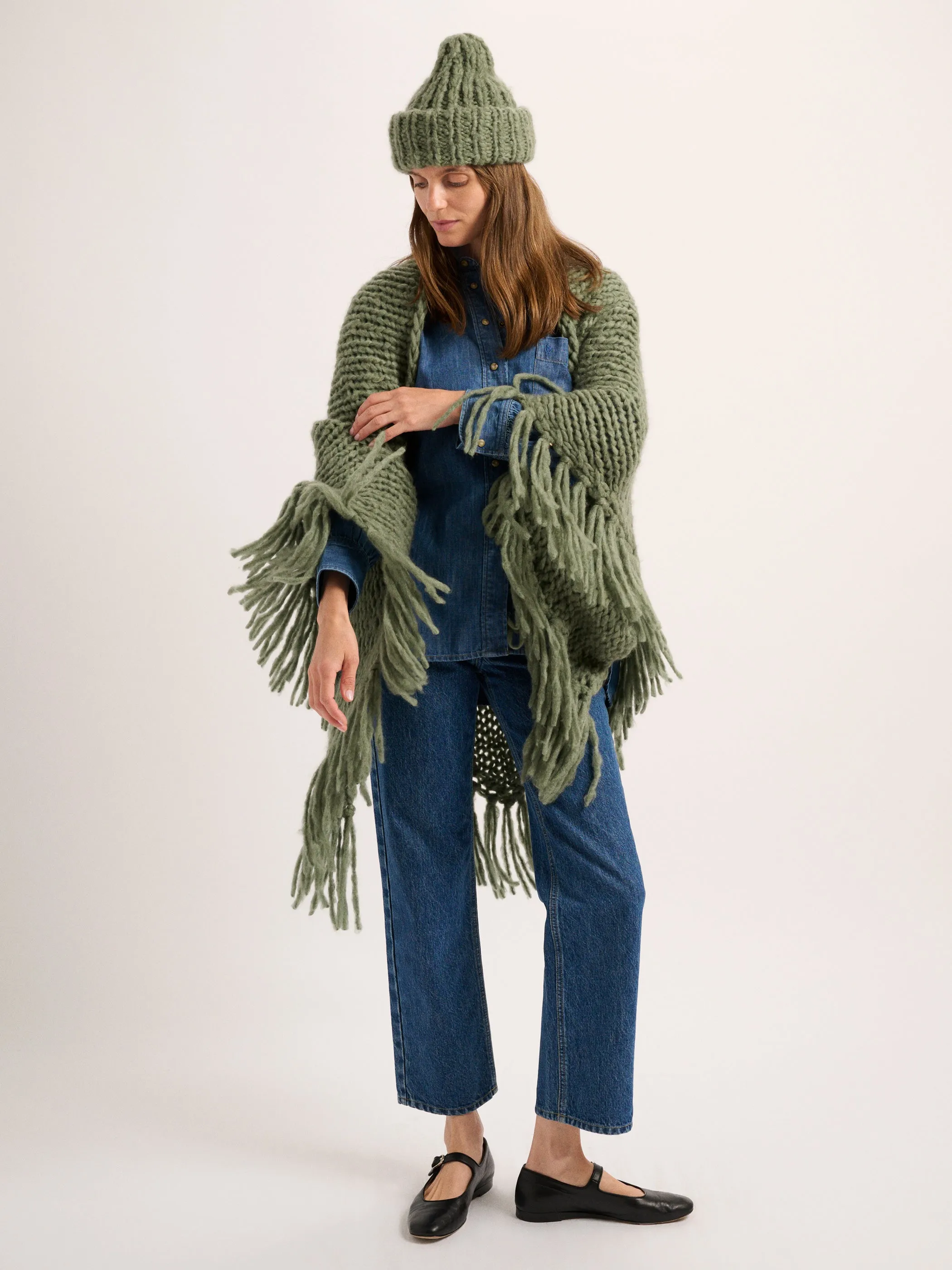 The Zoofka Shawl in Cashmere