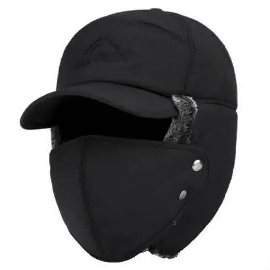 Trendy Winter Hats Men Women face and Ear Protection