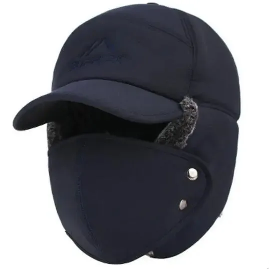 Trendy Winter Hats Men Women face and Ear Protection