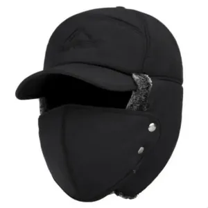 Trendy Winter Hats Men Women face and Ear Protection