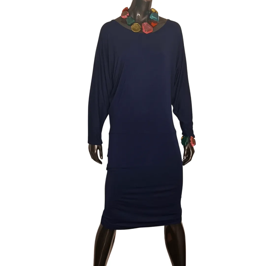 Twix Knit Versatile Dress - Navy