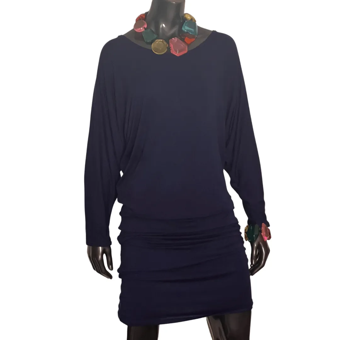 Twix Knit Versatile Dress - Navy