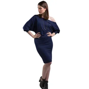 Twix Knit Versatile Dress - Navy