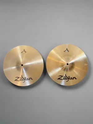 Used Zildjian A New Beat 12" Hi Hats T-670g B-920g