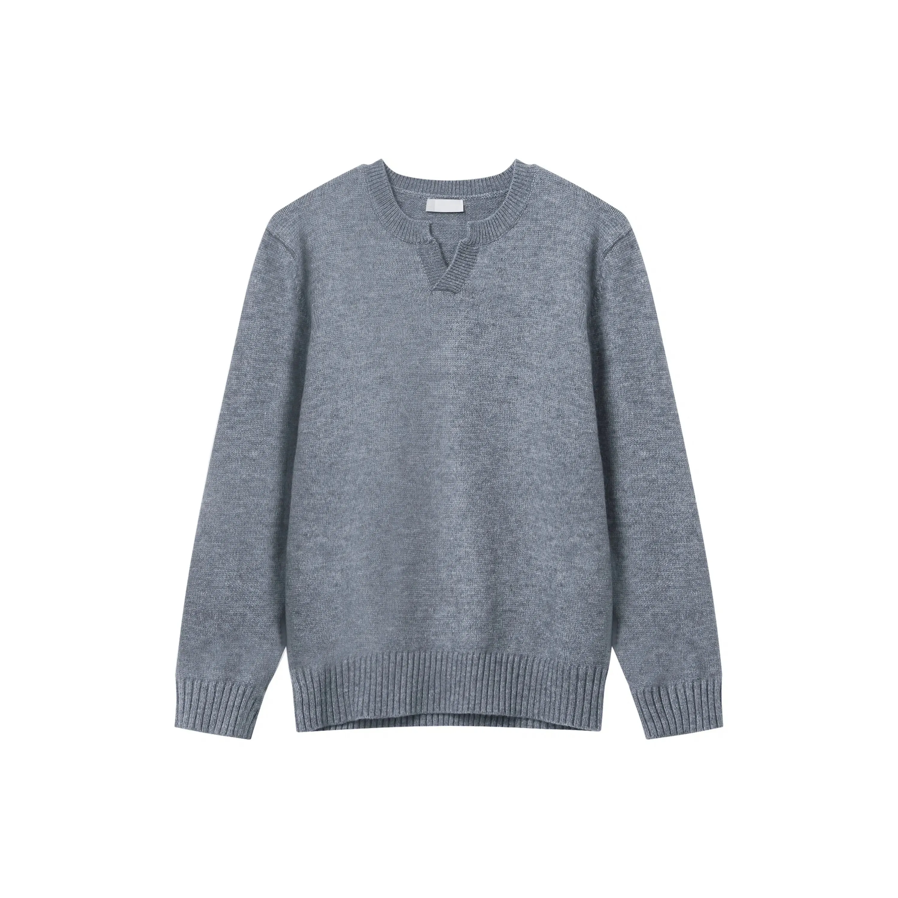 Versatile V-Neck Knit Sweater