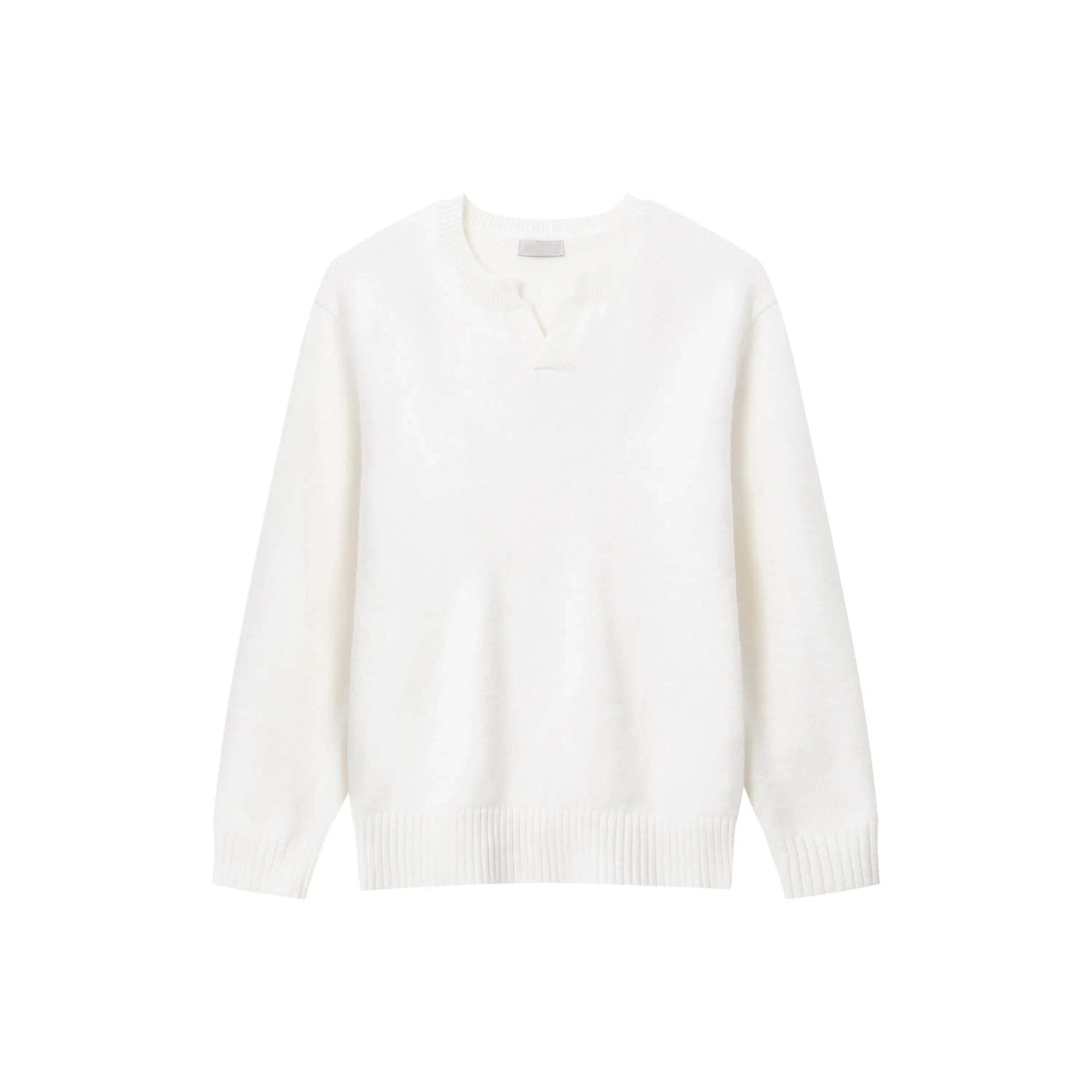 Versatile V-Neck Knit Sweater