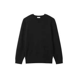 Versatile V-Neck Knit Sweater