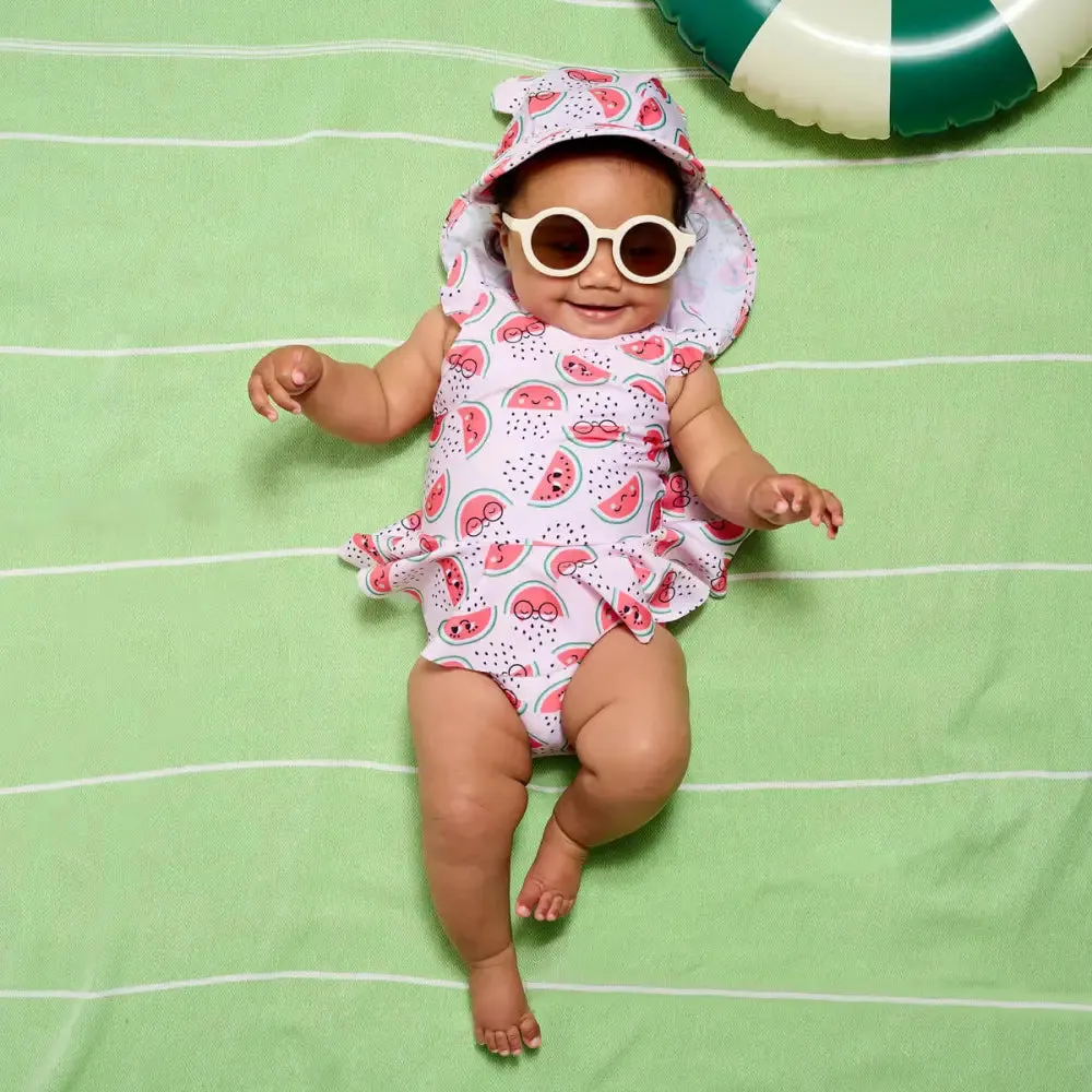 Waltzer - Watermelon Frill Swimsuit