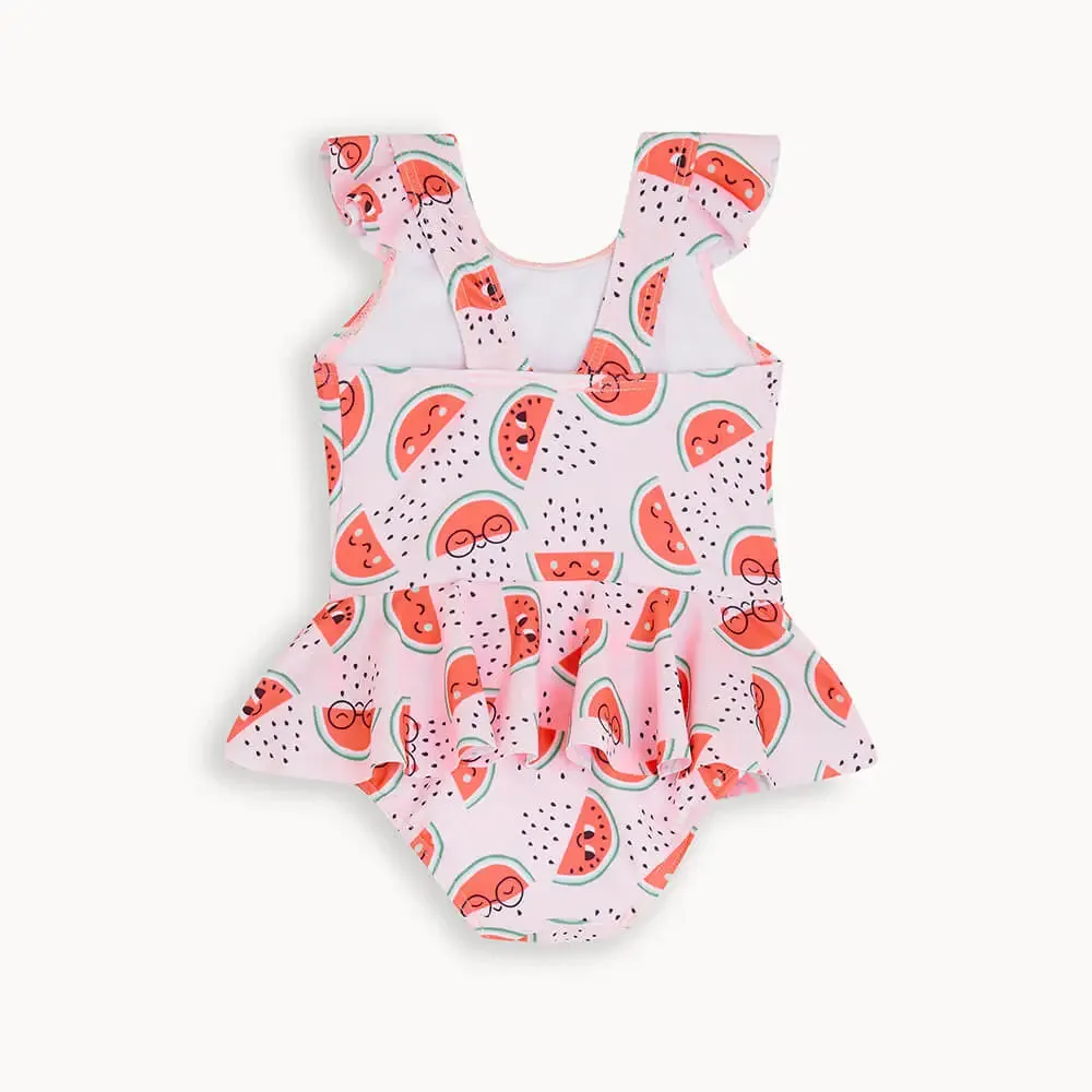 Waltzer - Watermelon Frill Swimsuit
