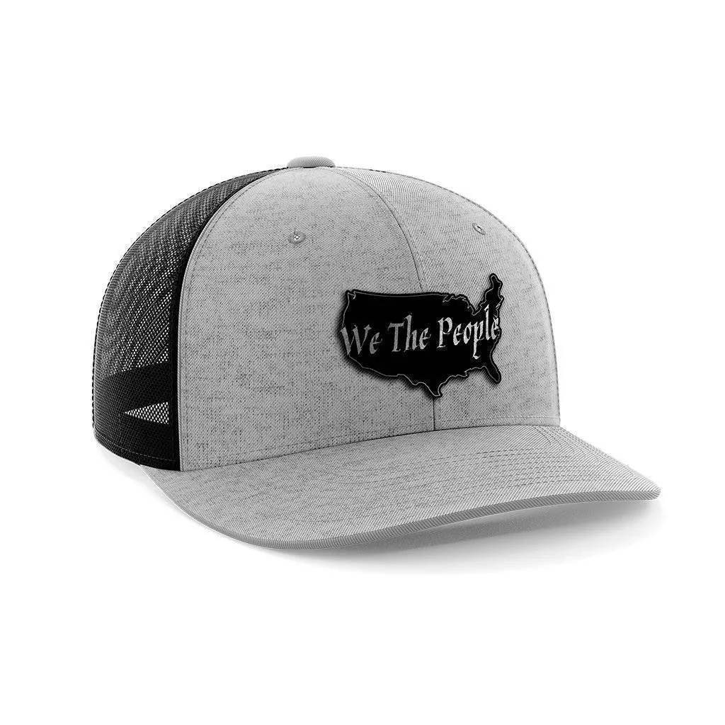 We The People USA Black Patch Hat