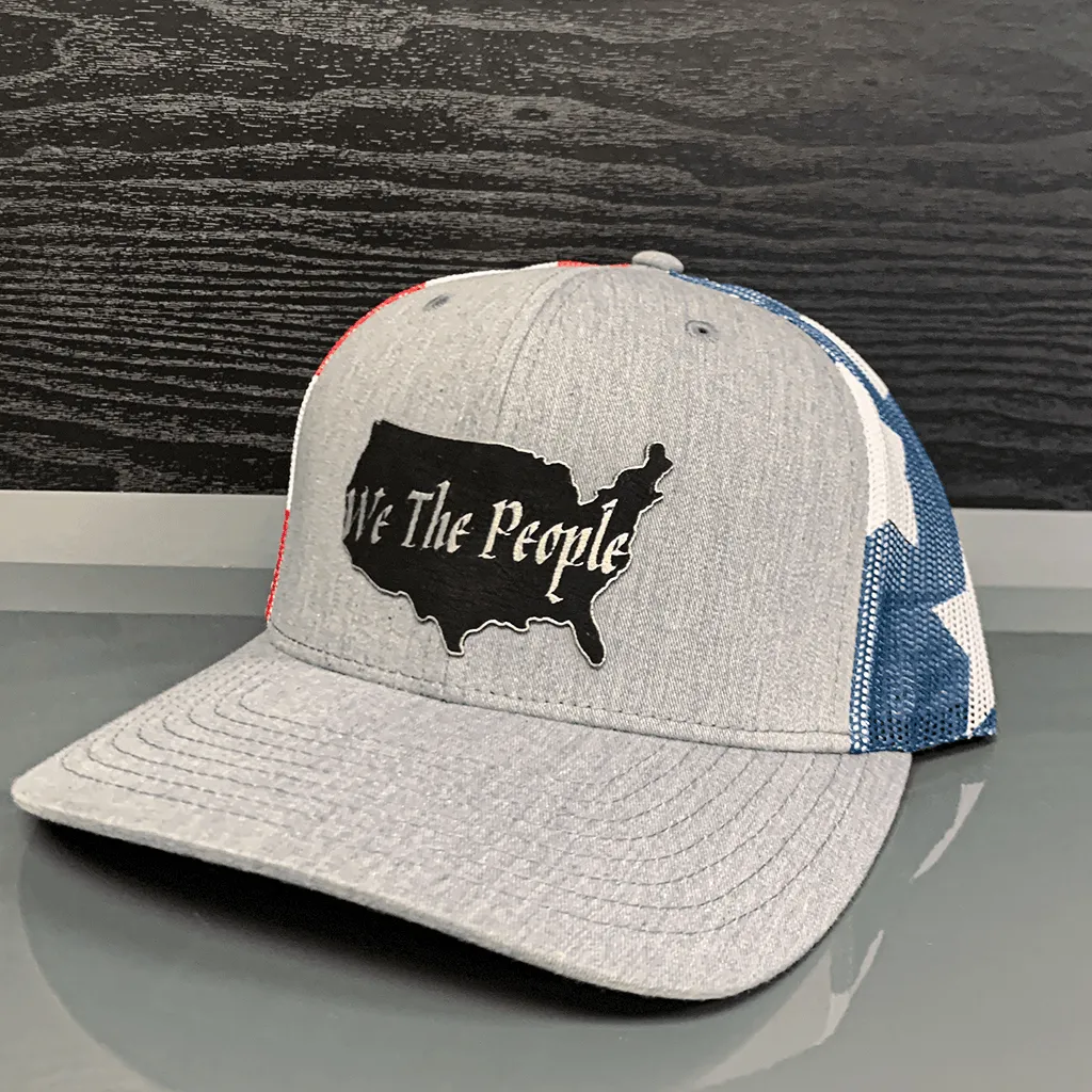 We The People USA Black Patch Hat