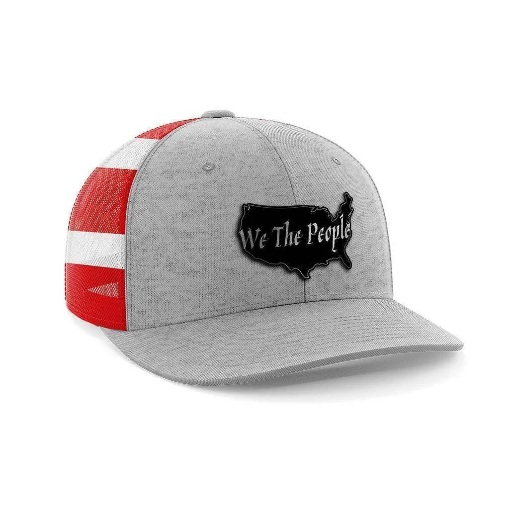 We The People USA Black Patch Hat