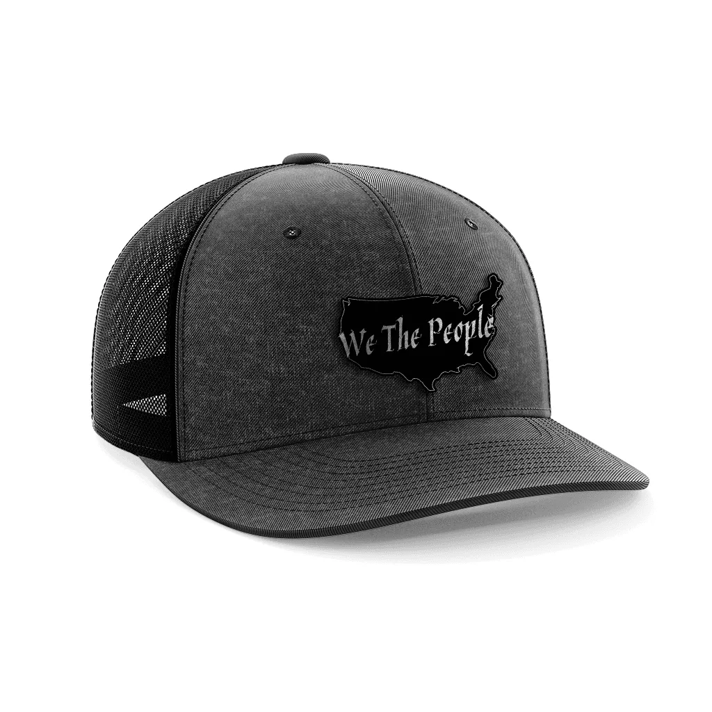 We The People USA Black Patch Hat